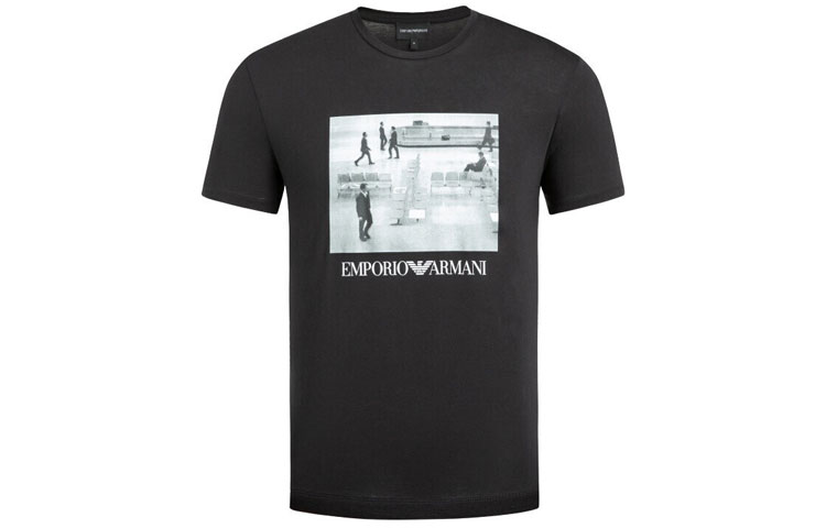 Футболка мужская черная EMPORIO ARMANI
Футболка мужская черная EMPORIO ARMANI
