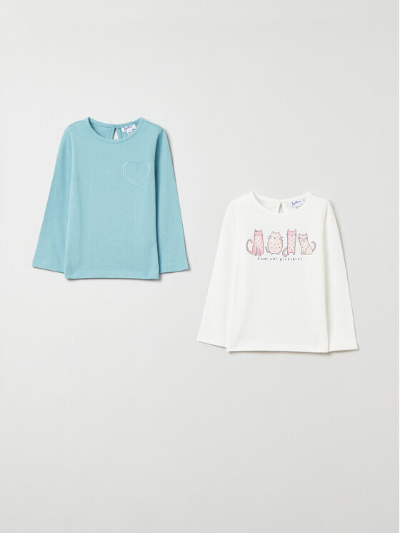 Комплект из 2 блузок стандартного кроя Ovs, зеленый
Комплект из 2 блузок стандартного кроя Ovs, зеленый