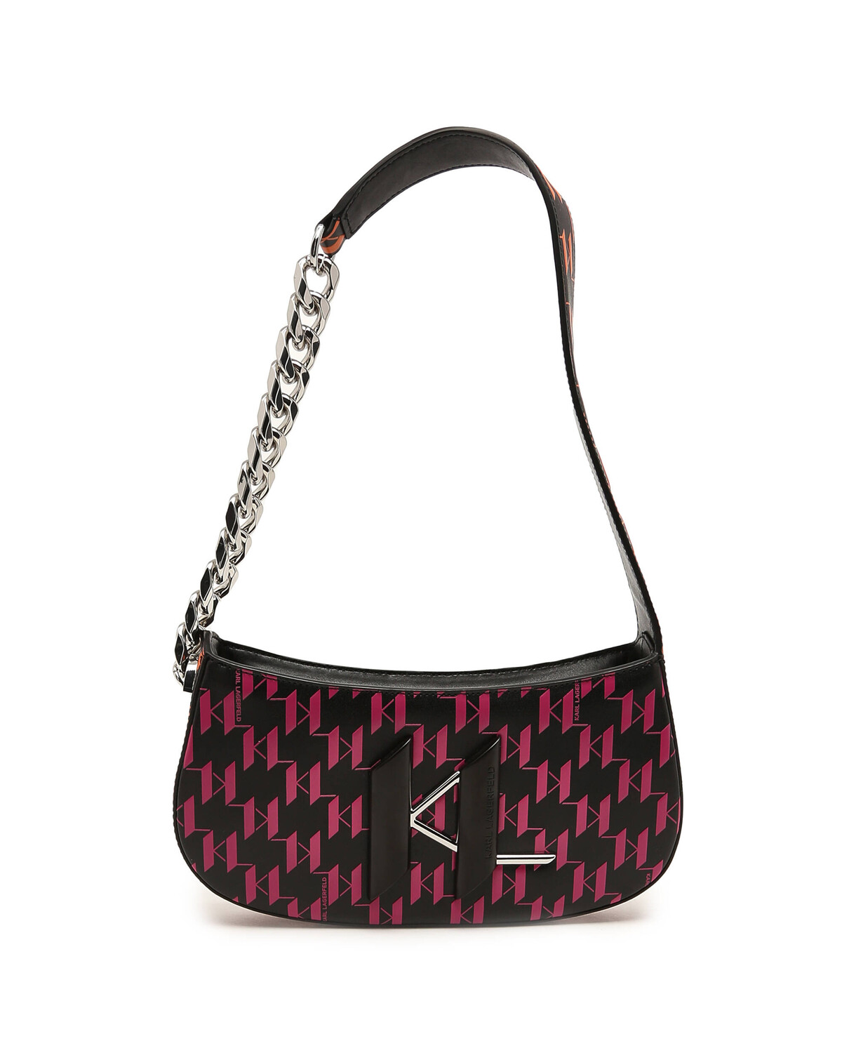 Сумка-хобо Karl Lagerfeld K/Saddle Chain Print Baguette, черный
Сумка-хобо Karl Lagerfeld K/Saddle Chain Print Baguette, черный