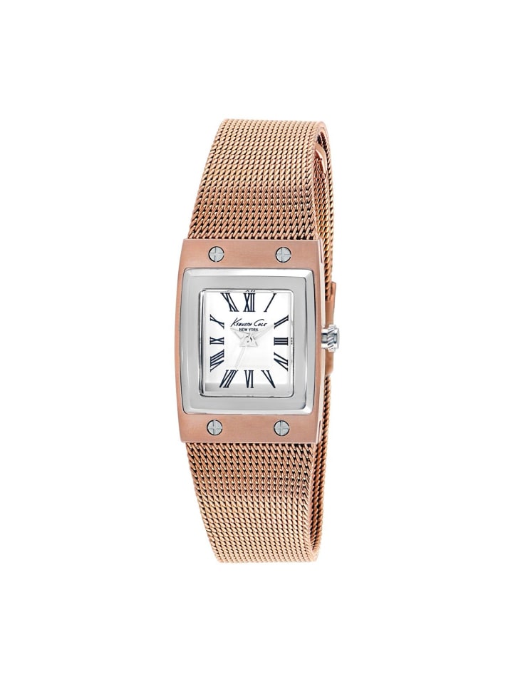 Kenneth Cole Кварцевые часы 10008099 / KC4946 в корпусе из розового золота
Kenneth Cole Кварцевые часы 10008099 / KC4946 в корпусе из розового золота