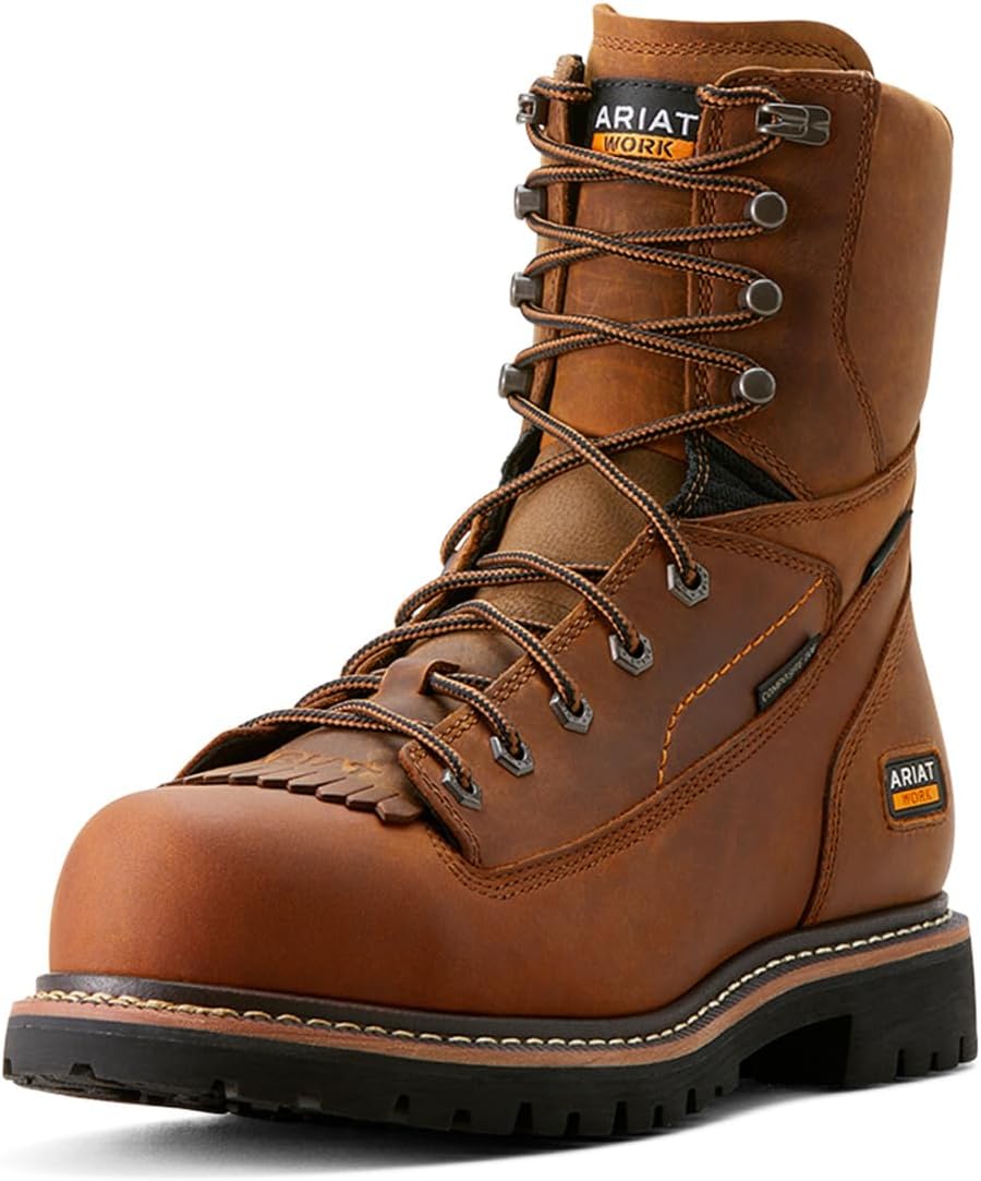Мужские ботинки Ariat Longview Shock Shield с водонепроницаемым композитным носком, 20 см, коричневый
Мужские ботинки Ariat Longview Shock Shield с водонепроницаемым композитным носком, 20 см, коричневый