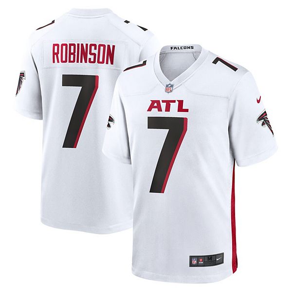Мужская футболка Bijan Robinson Atlanta Falcons белая Nike
Мужская футболка Bijan Robinson Atlanta Falcons белая Nike