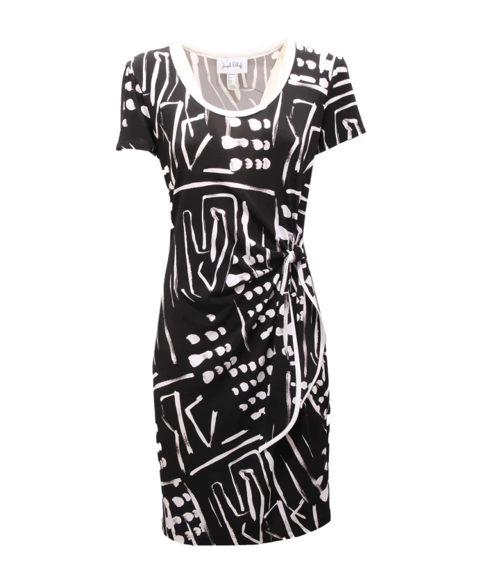 Белое платье из ткани, содержащей спандекс. Joseph Ribkoff, черный
Белое платье из ткани, содержащей спандекс. Joseph Ribkoff, черный