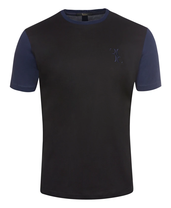 Футболка с круглым вырезом и двойным вырезом Billionaire, черный
Футболка с круглым вырезом и двойным вырезом Billionaire, черный