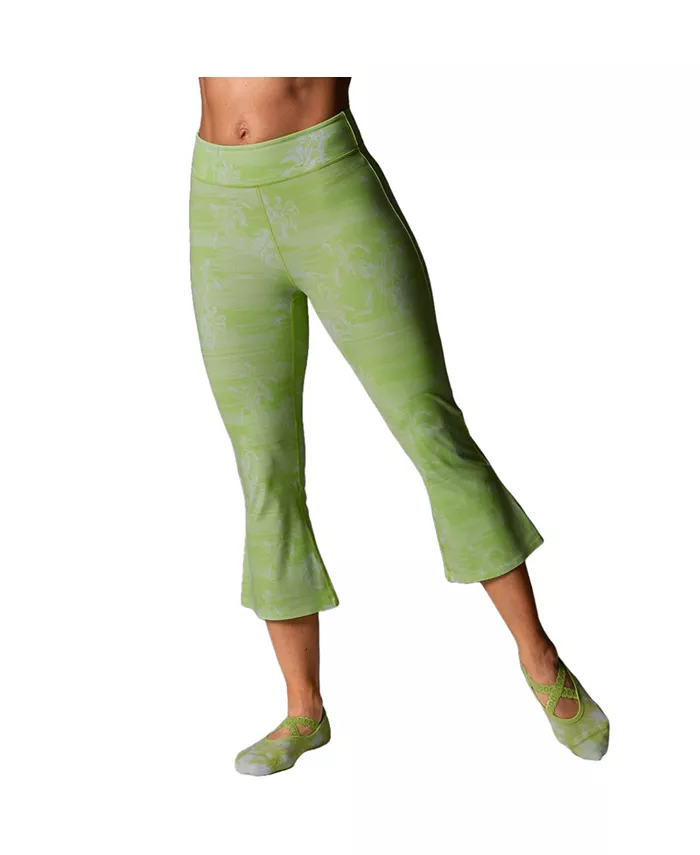 Женские укороченные расклешенные джинсы с высокой талией Tavi, зеленый
Женские укороченные расклешенные джинсы с высокой талией Tavi, зеленый