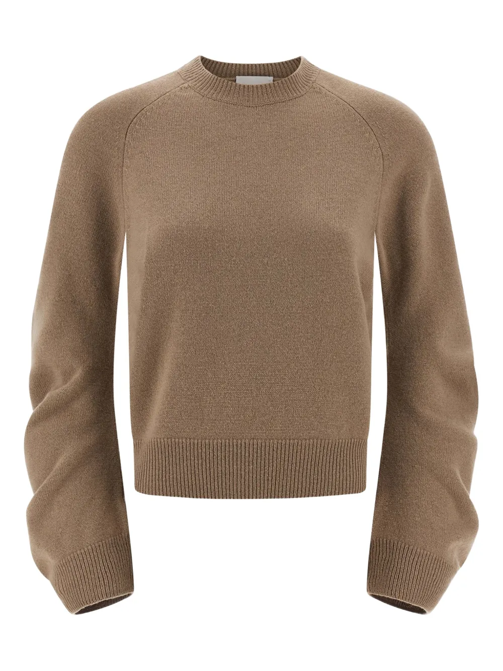 Свитер с манжетами на рукавах и круглым вырезом Nude, коричневый
Свитер с манжетами на рукавах и круглым вырезом Nude, коричневый