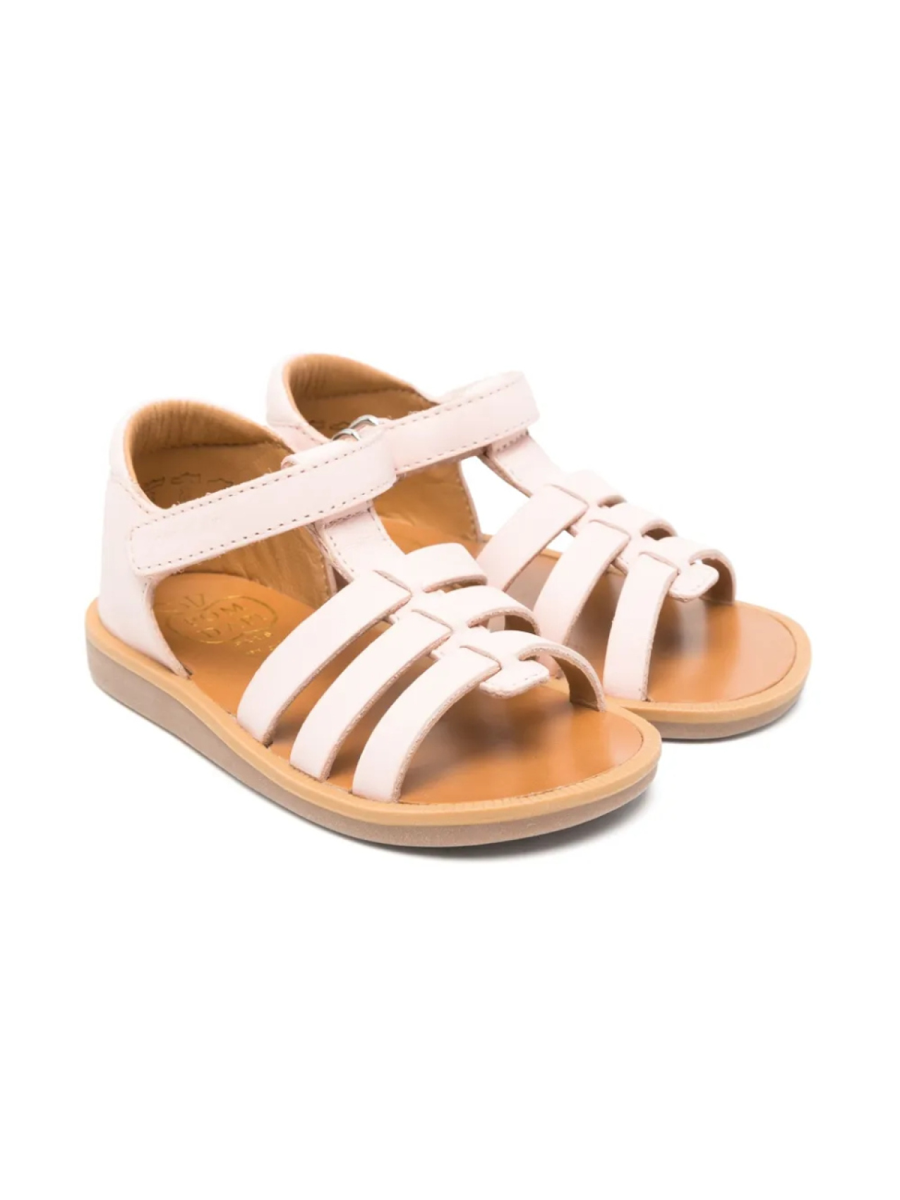 Сандалии из кожи Pom D'api, розовый 
Сандалии из кожи Pom D'api, розовый