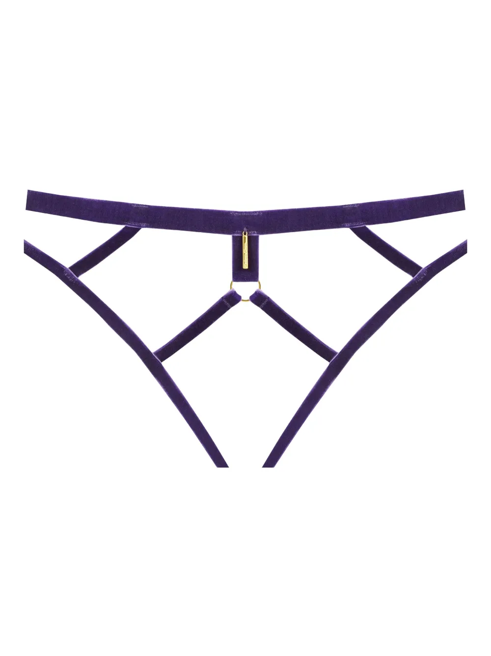 Бархатные открытые трусы Maison Close, фиолетовый
Бархатные открытые трусы Maison Close, фиолетовый