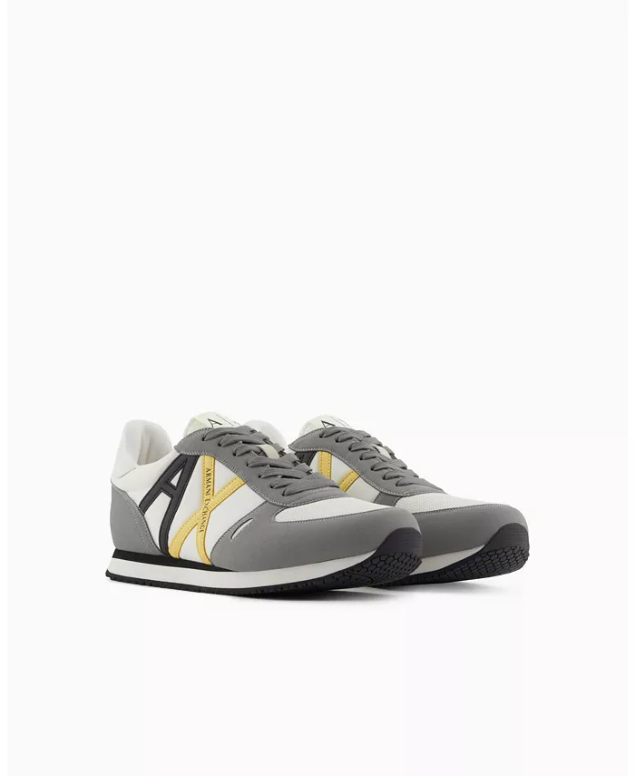 Мужские кроссовки на шнурках A|X Armani Exchange
Мужские кроссовки на шнурках A|X Armani Exchange