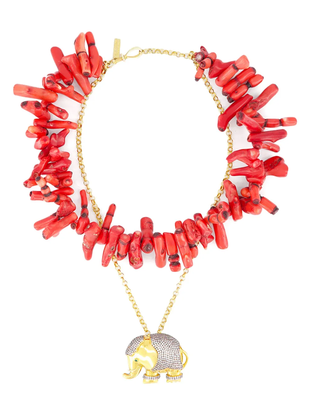 Колье Anacapri Elephant Begüm Khan, золотой
Колье Anacapri Elephant Begüm Khan, золотой