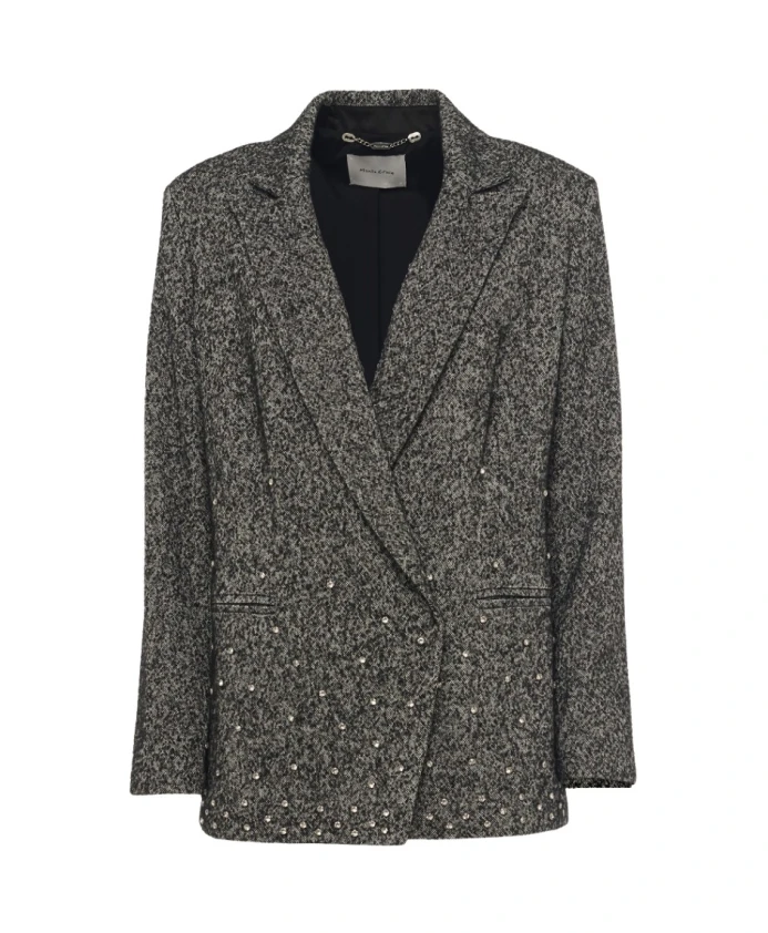 Твидовый пиджак Manila Grace, черный
Твидовый пиджак Manila Grace, черный