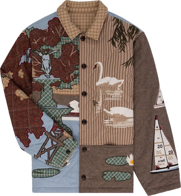 Куртка Aimé Leon Dore Reversible Uptown Patchwork 'Multicolor', разноцветный
Куртка Aimé Leon Dore Reversible Uptown Patchwork 'Multicolor', разноцветный