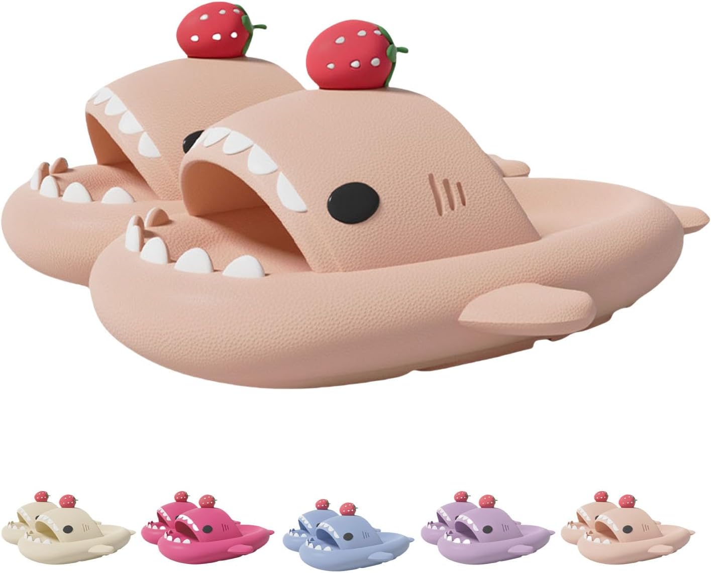 Водные туфли Strawberry Shark для мужчин и женщин - Нескользящие акваноски для пляжа, бассейна и душа - Быстросохнущие удобные слайдеры Generic, розовый
Водные туфли Strawberry Shark для мужчин и женщин - Нескользящие акваноски для пляжа, бассейна и душа - Быстросохнущие удобные слайдеры Generic, розовый