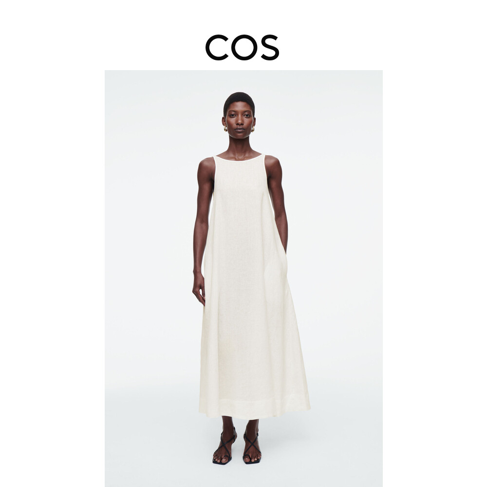 Платье женское Cos льняное, белый
Платье женское Cos льняное, белый