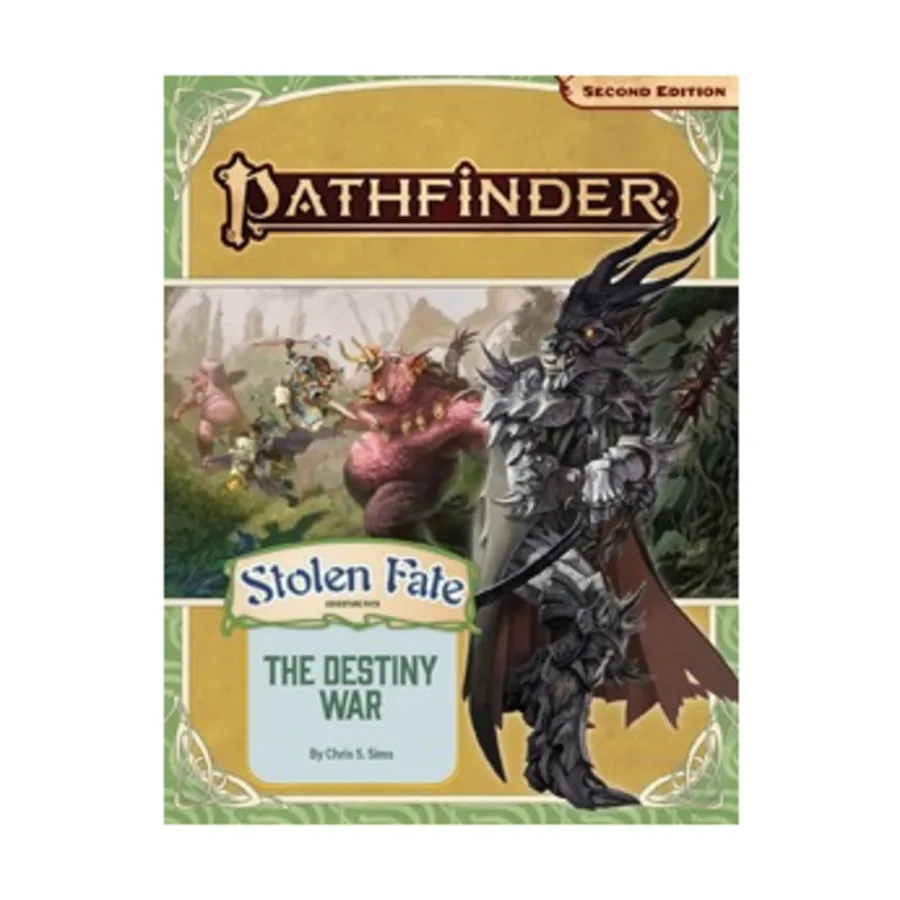 #191 "Stolen Fate #2 - The Destiny War", Pathfinder Roleplaying Game (2nd Edition) - Adventure Path #175 - #200, мягкая обложка
#191 "Stolen Fate #2 - The Destiny War", Pathfinder Roleplaying Game (2nd Edition) - Adventure Path #175 - #200, мягкая обложка