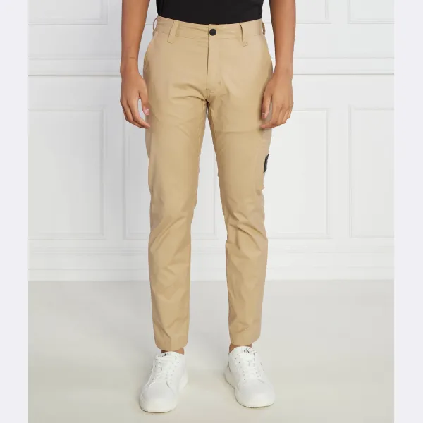 Брюки стандартного кроя Calvin Klein, бежевый
Брюки стандартного кроя Calvin Klein, бежевый