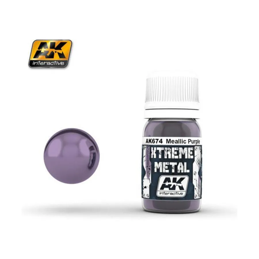 Фиолетовый металлик (30 мл), Paint - Xtreme Metal (AK-Interactive)
Фиолетовый металлик (30 мл), Paint - Xtreme Metal (AK-Interactive)