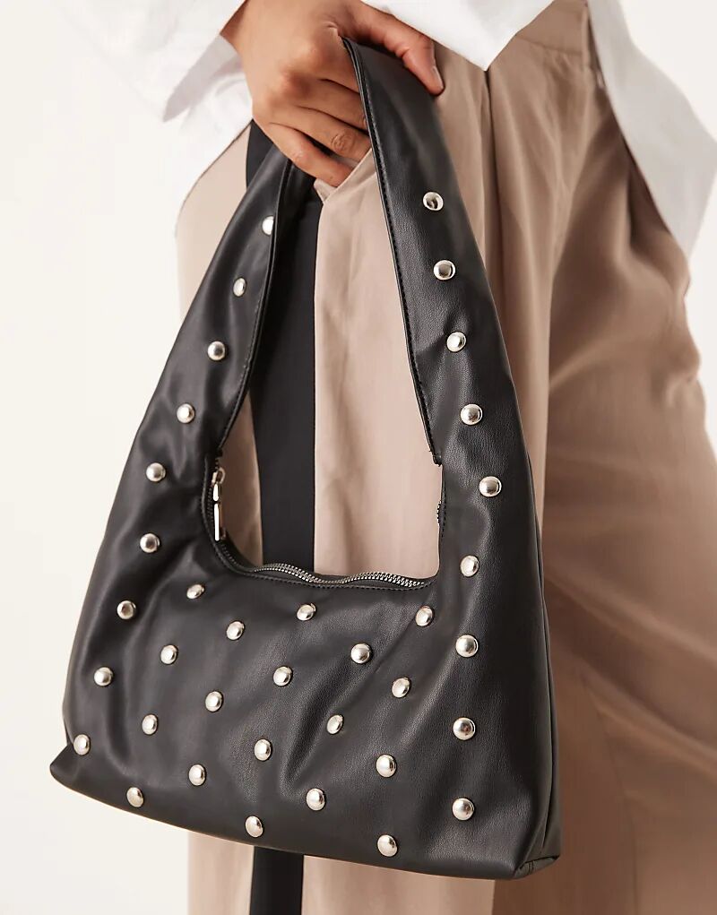 Сумка-трансформер My Accessories с заклепками, черного цвета
Сумка-трансформер My Accessories с заклепками, черного цвета