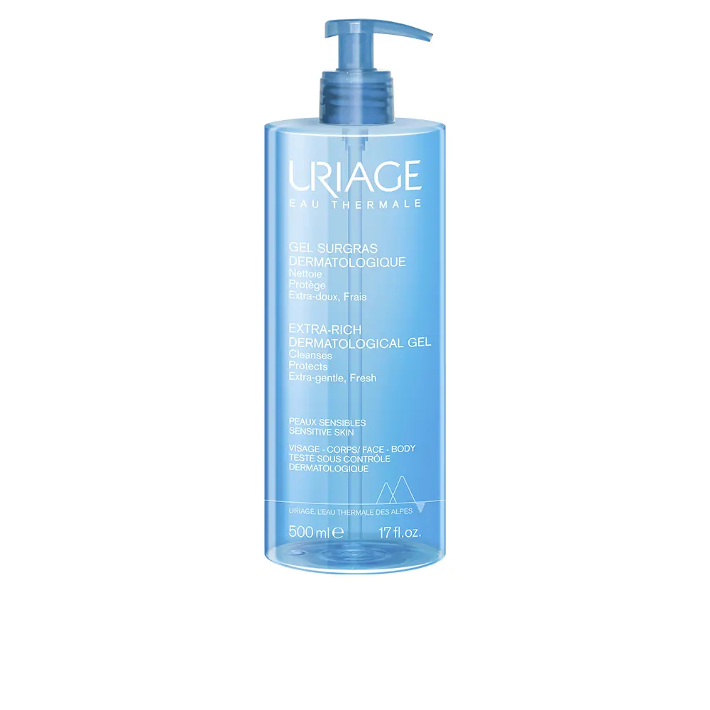 Гель для душа Gel de ducha dermatológico extra rico para piel sensible Uriage, 500 мл.
Гель для душа Gel de ducha dermatológico extra rico para piel sensible Uriage, 500 мл.