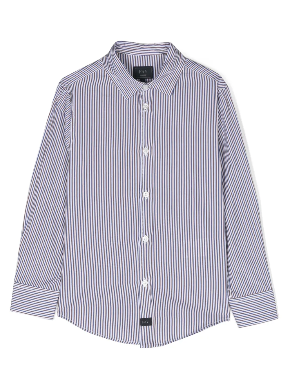 Рубашка в полоску Fay Kids, синий
Рубашка в полоску Fay Kids, синий
