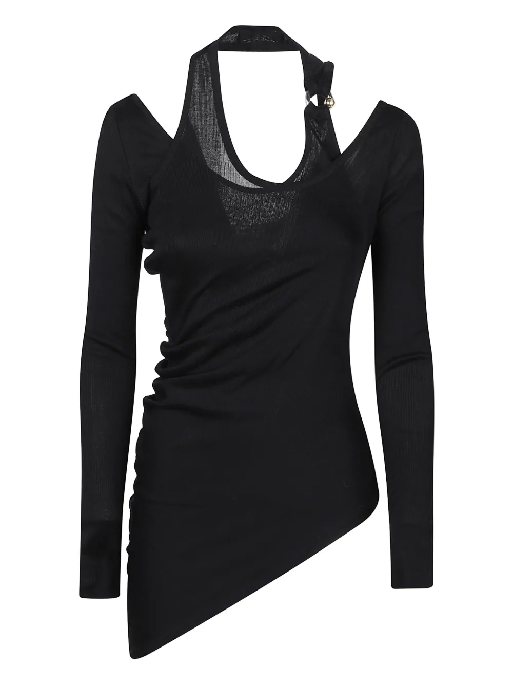 Топ асимметричного кроя Jean Paul Gaultier, черный
Топ асимметричного кроя Jean Paul Gaultier, черный