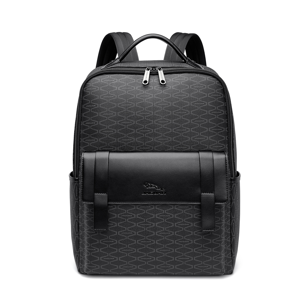 JAGUAR Черный рюкзак из ПВХ для мужчин, Black
JAGUAR Черный рюкзак из ПВХ для мужчин, Black