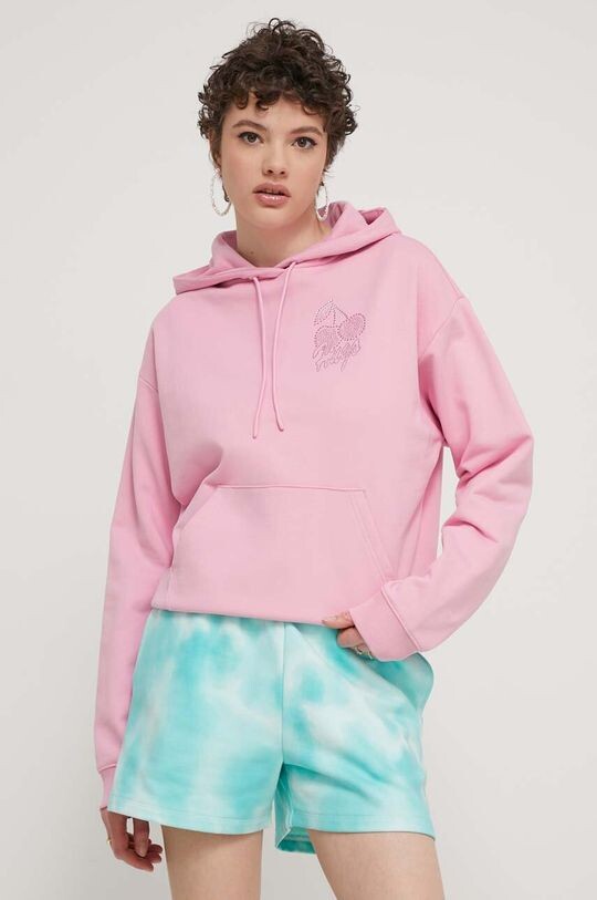 Хлопковая толстовка Hugo, роза
Хлопковая толстовка Hugo, роза