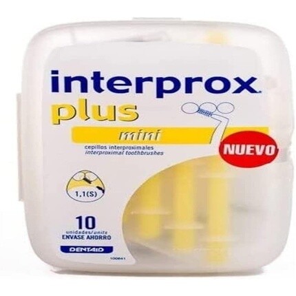 Плюс Мини щетка 10 Штук Interprox
Плюс Мини щетка 10 Штук Interprox