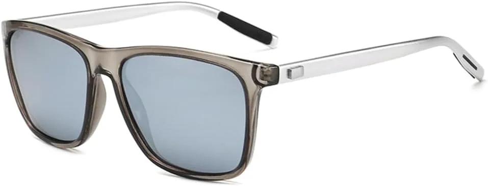 Поляризованные солнцезащитные очки для мужчин, очки для вождения с синими зеркальными линзами, солнцезащитные очки для женщин VFDHN, 8 Grey Mirror Silver
Поляризованные солнцезащитные очки для мужчин, очки для вождения с синими зеркальными линзами, солнцезащитные очки для женщин VFDHN, 8 Grey Mirror Silver