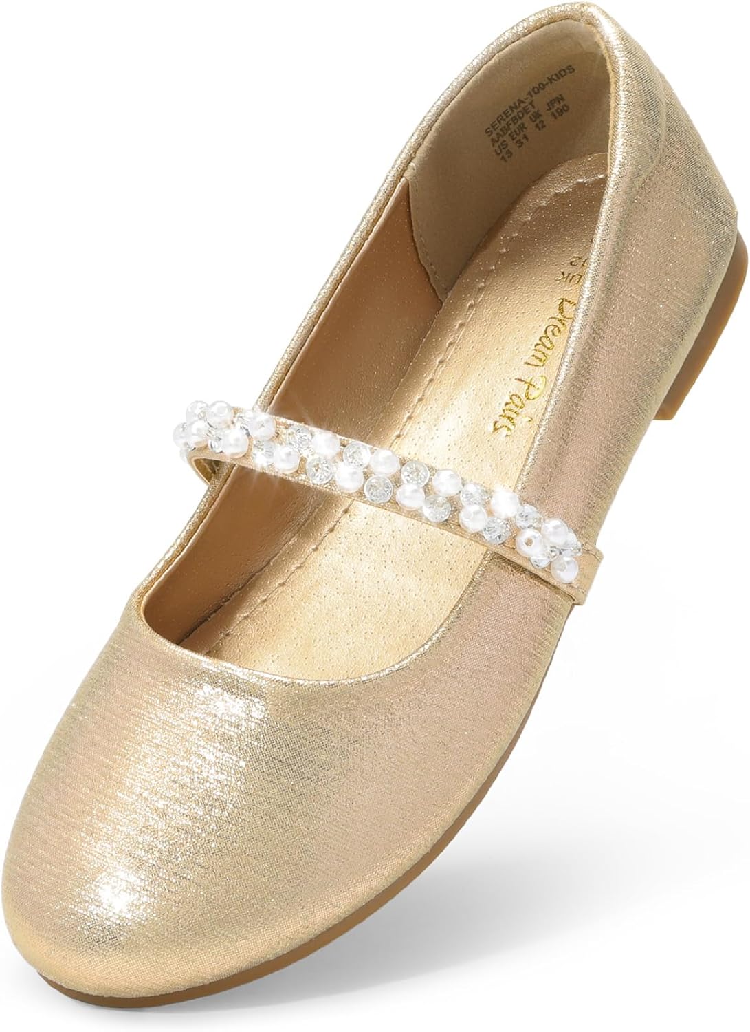 Туфли для девочек DREAM PAIRS Mary Jane Ballerina Flats для свадьбы, вечеринок (малыши/маленькие дети/старшие дети), золотой
Туфли для девочек DREAM PAIRS Mary Jane Ballerina Flats для свадьбы, вечеринок (малыши/маленькие дети/старшие дети), золотой
