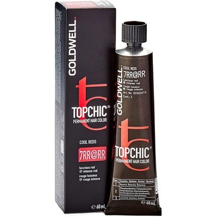 Стойкая краска для волос Topchic 7Rrarr Luscious Red с просветлением Intense Red 60 мл, Goldwell
Стойкая краска для волос Topchic 7Rrarr Luscious Red с просветлением Intense Red 60 мл, Goldwell