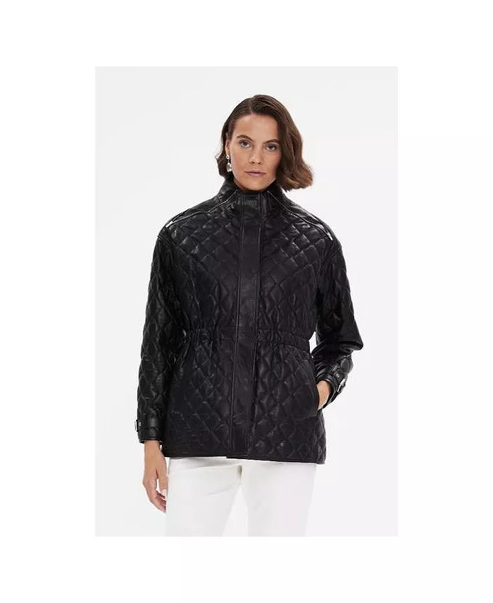 Женская куртка из натуральной кожи, черная Furniq UK, черный
Женская куртка из натуральной кожи, черная Furniq UK, черный