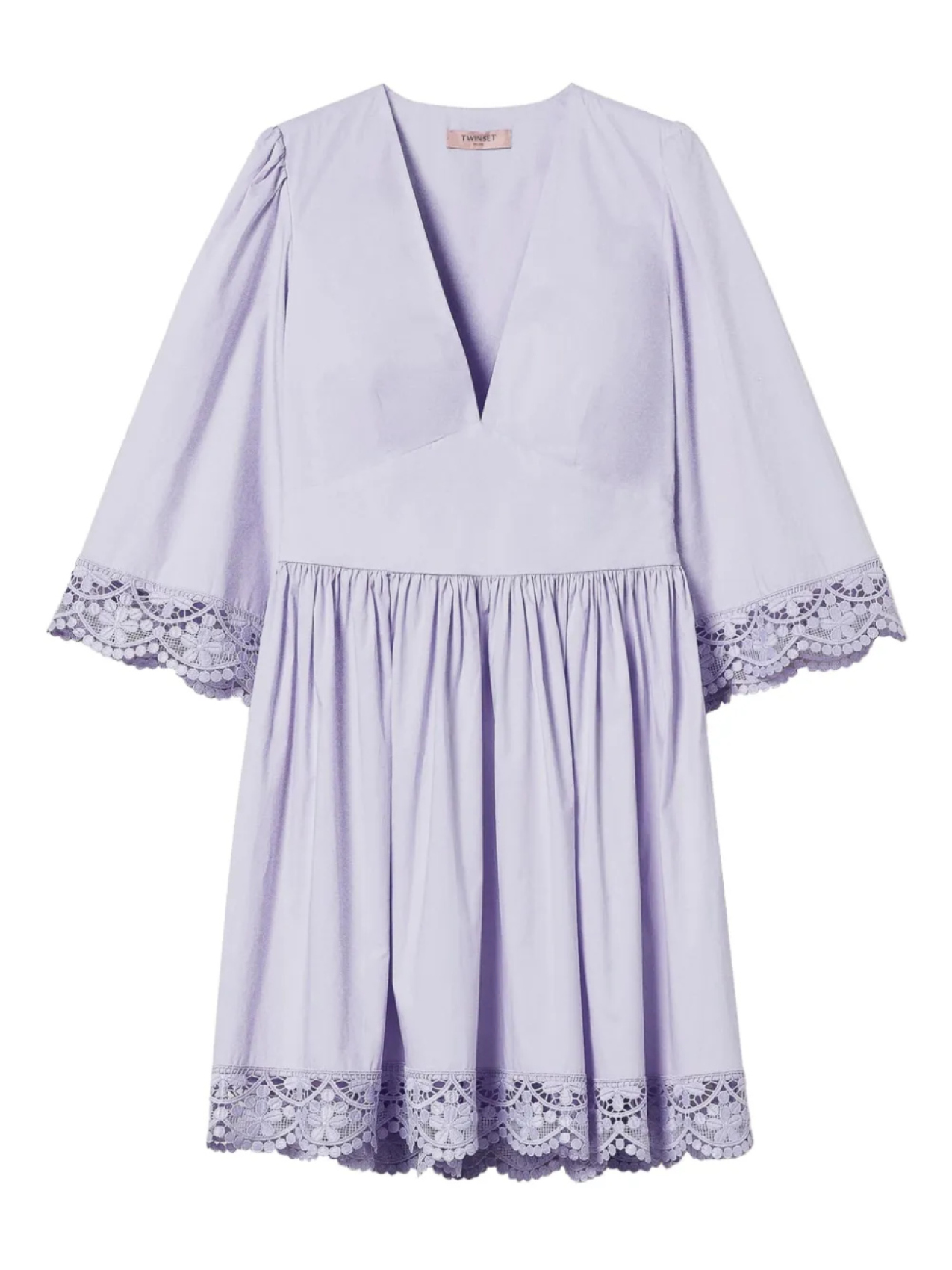 Платье-фигуристка с кружевной отделкой TWINSET, фиолетовый
Платье-фигуристка с кружевной отделкой TWINSET, фиолетовый