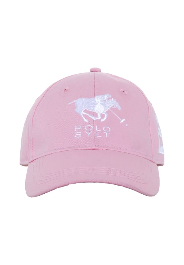 Бейсболка в дизайне этикетки Polo Sylt, розовый
Бейсболка в дизайне этикетки Polo Sylt, розовый