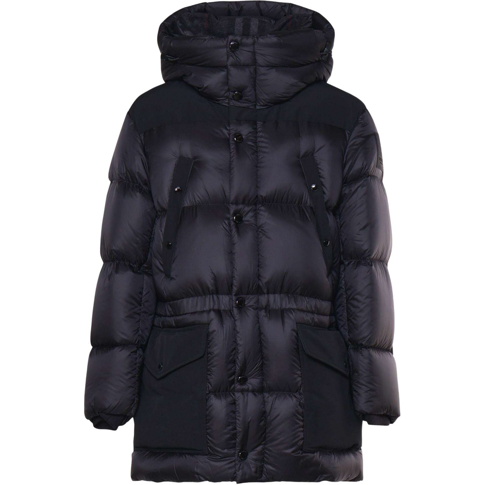 Высокий воротник Утепленное худи Burberry, черный
Высокий воротник Утепленное худи Burberry, черный