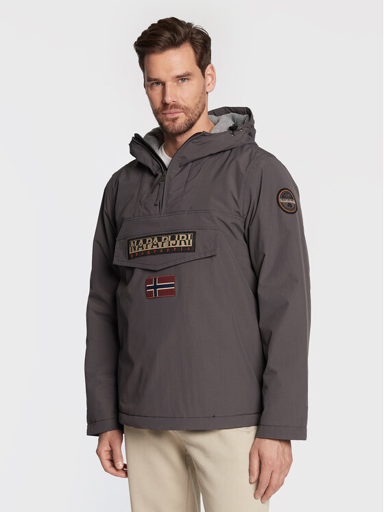 Анорак regular fit Rainforest Winter 3 NP0A4GMC Napapijri, серый
Анорак regular fit Rainforest Winter 3 NP0A4GMC Napapijri, серый