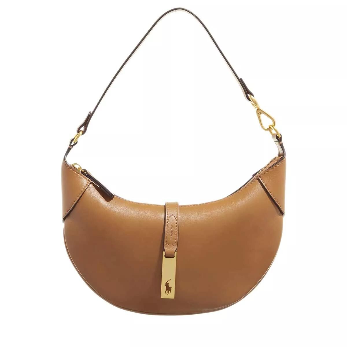 Сумка через плечо мини загар Polo Ralph Lauren, коричневый 
Сумка через плечо мини загар Polo Ralph Lauren, коричневый