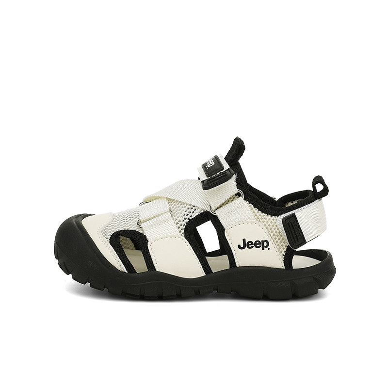 Детские сандалии с низким верхом, устойчивые к ударам, износостойкие и дышащие Jeep, слоновая кость/белый/черный
Детские сандалии с низким верхом, устойчивые к ударам, износостойкие и дышащие Jeep, слоновая кость/белый/черный