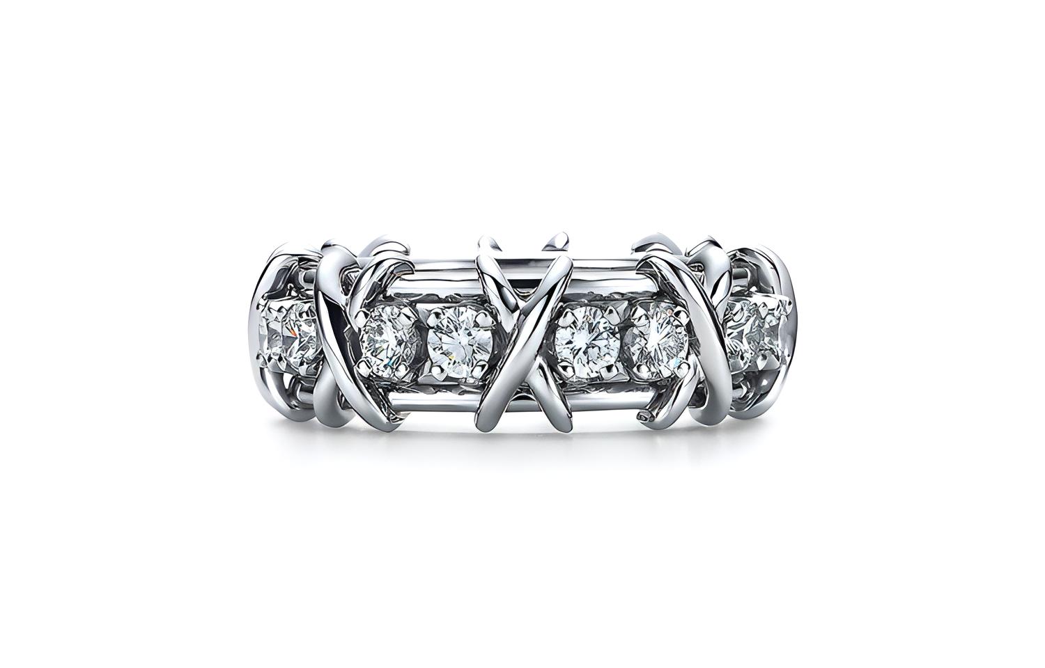 Кольцо Schlumberger Series Platinum TIFFANY & CO., серебряный
Кольцо Schlumberger Series Platinum TIFFANY & CO., серебряный