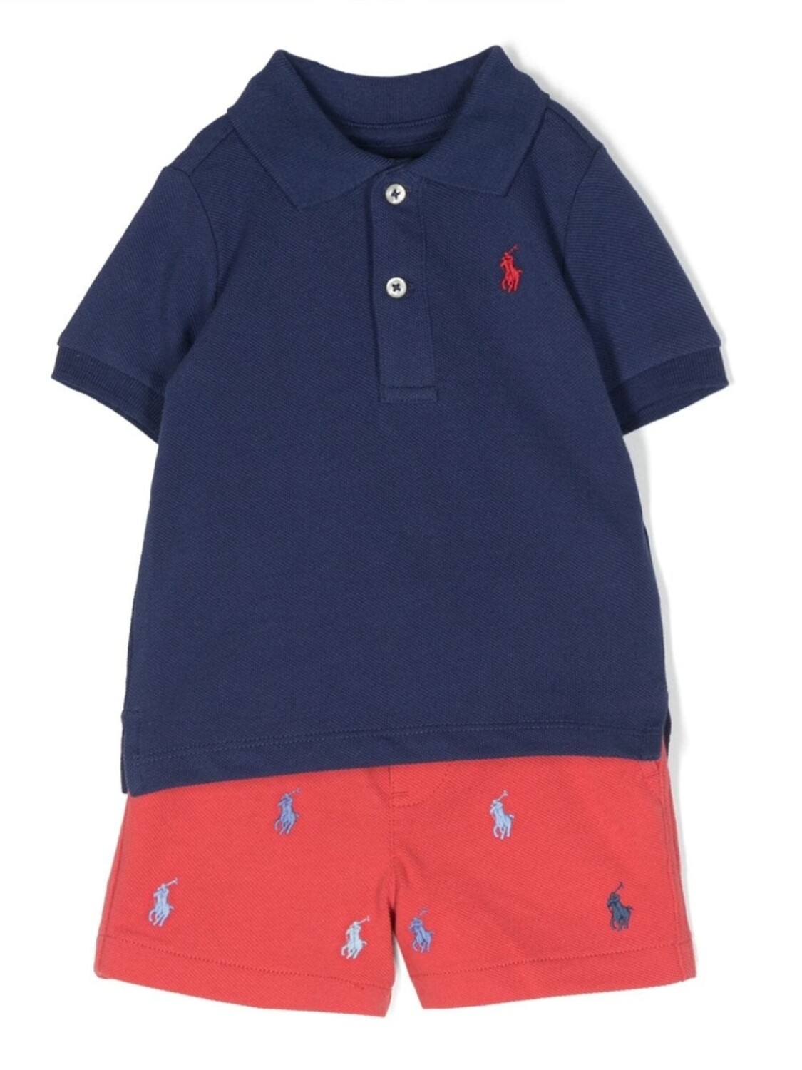 Ralph Lauren Kids комплект из рубашки поло и шортов с логотипом Polo Pony, синий
Ralph Lauren Kids комплект из рубашки поло и шортов с логотипом Polo Pony, синий