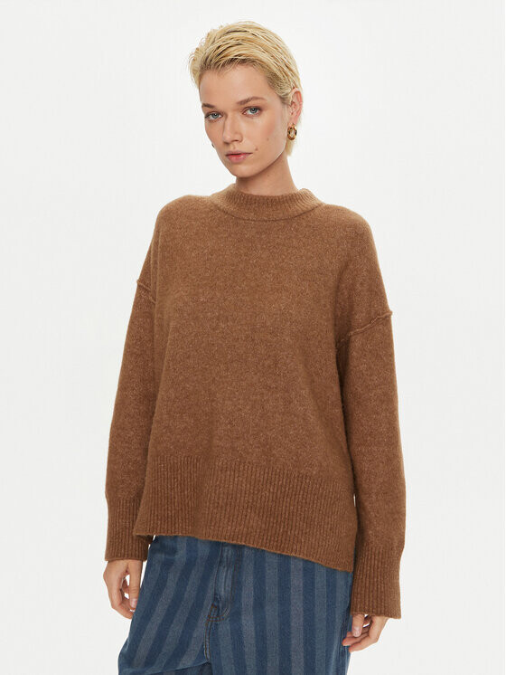 Свитер оверсайз Day Birger Ét Mikkelsen, коричневый
Свитер оверсайз Day Birger Ét Mikkelsen, коричневый