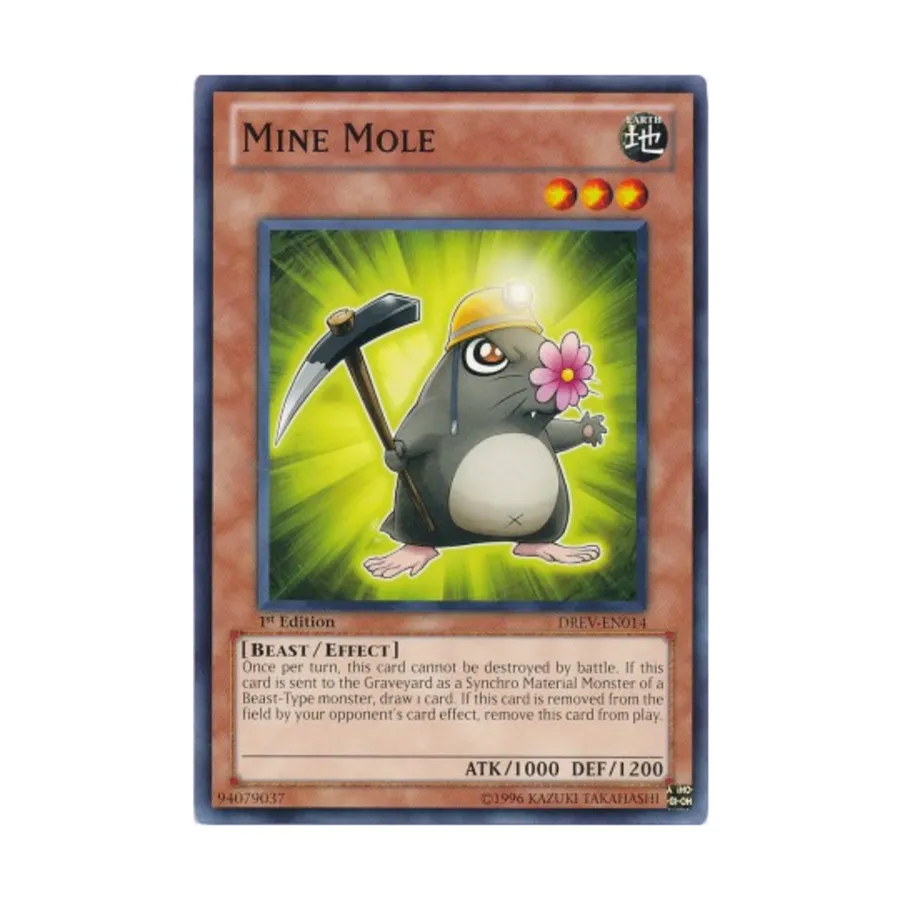 CCG Минный крот (Обычный), Yu-Gi-Oh - Duelist Revolution - Singles
CCG Минный крот (Обычный), Yu-Gi-Oh - Duelist Revolution - Singles