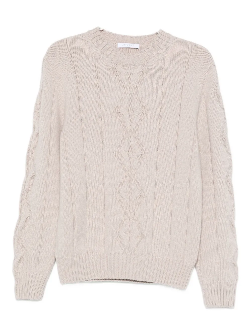 Свитер с косами Cruciani, нейтральный
Свитер с косами Cruciani, нейтральный