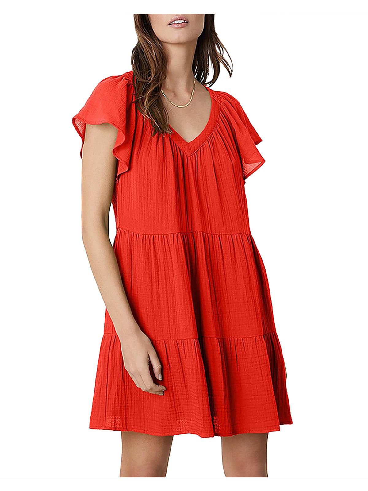 Женское хлопковое короткое мини-платье Velvet by Graham & Spencer, цвет cardinal red
Женское хлопковое короткое мини-платье Velvet by Graham & Spencer, цвет cardinal red