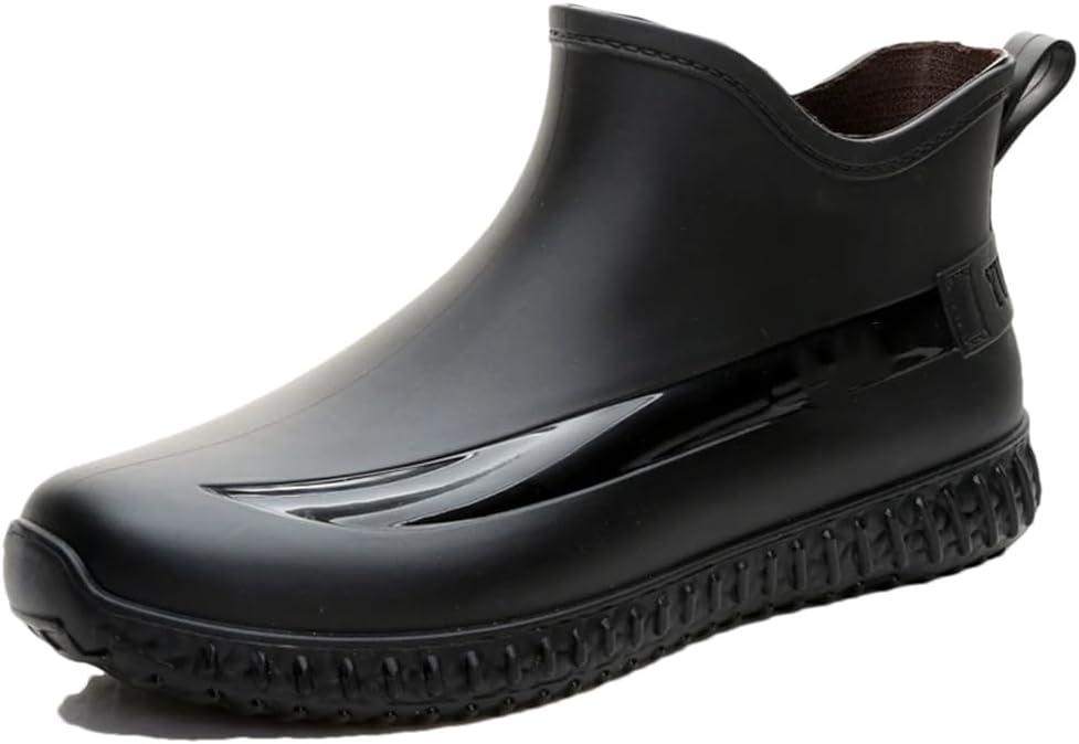 Мужские дождевые ботинки Wjnvfioo, модная обувь для рыбалки, повседневная водонепроницаемая, удобная, противоскользящая, износостойкая, черный
Мужские дождевые ботинки Wjnvfioo, модная обувь для рыбалки, повседневная водонепроницаемая, удобная, противоскользящая, износостойкая, черный