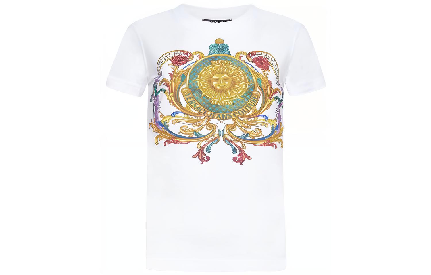 VERSACE JEANS COUTURE Футболка SS22 женская белая
VERSACE JEANS COUTURE Футболка SS22 женская белая