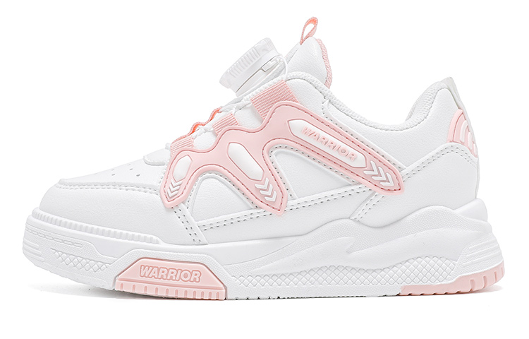 Низкие детские кроссовки для скейтбординга WARRIOR, белый/розовый
Низкие детские кроссовки для скейтбординга WARRIOR, белый/розовый