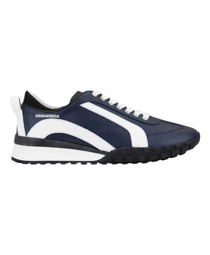 Кожаные кроссовки на шнурках Dsquared2, синий
Кожаные кроссовки на шнурках Dsquared2, синий