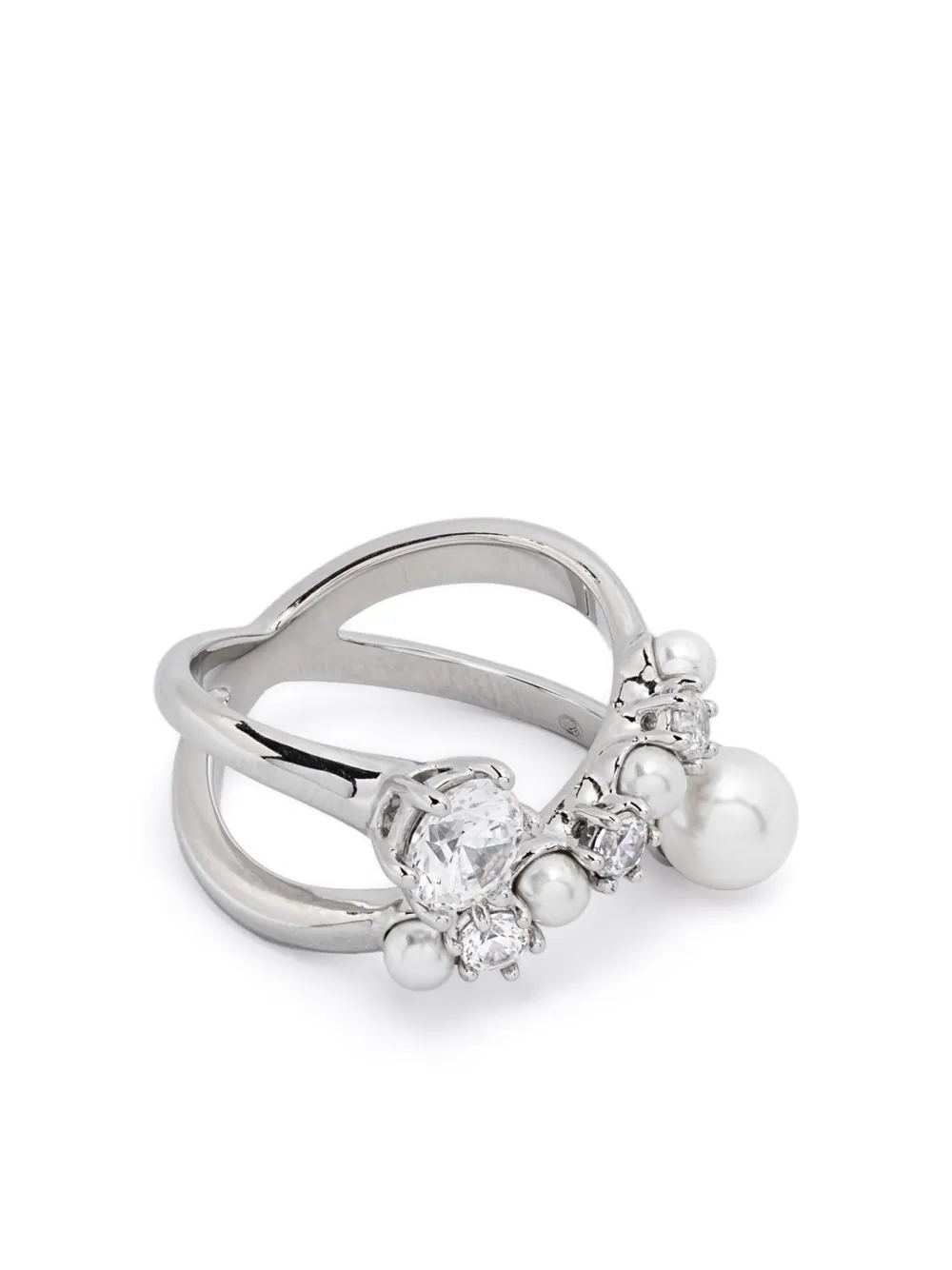 Кольцо Matrix Swarovski, серебяный
Кольцо Matrix Swarovski, серебяный