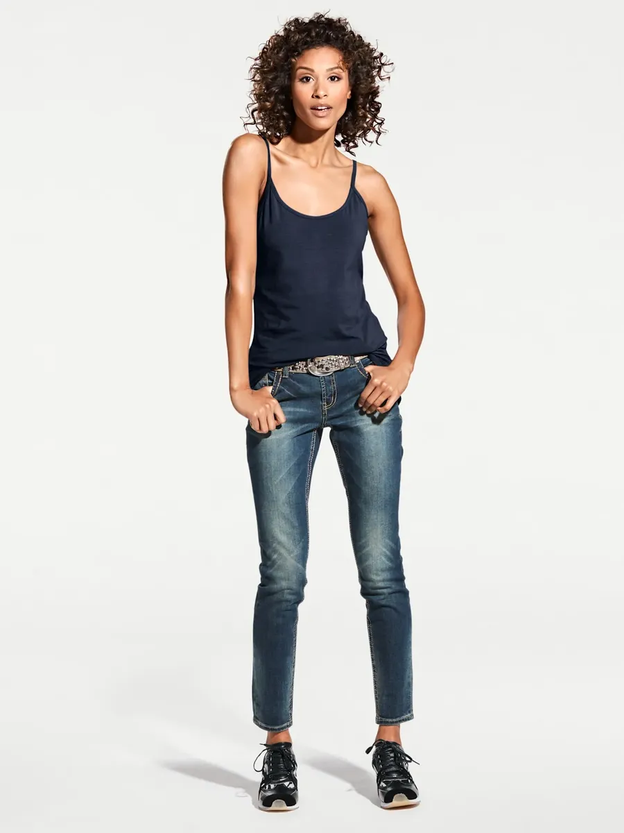 Топ-спагетти LINEA TESINI by Heine, цвет морской волны
Топ-спагетти LINEA TESINI by Heine, цвет морской волны